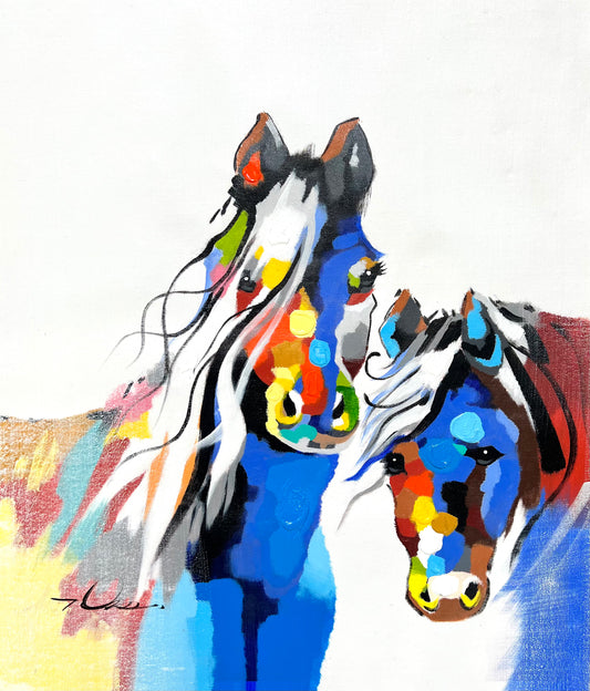 Horsing Around 20 x 24
